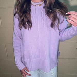 Womens lilac sweater